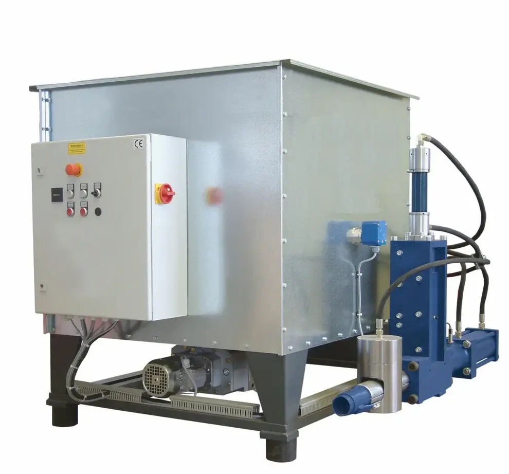 Brikettierpresse für industrielle Reststoffe