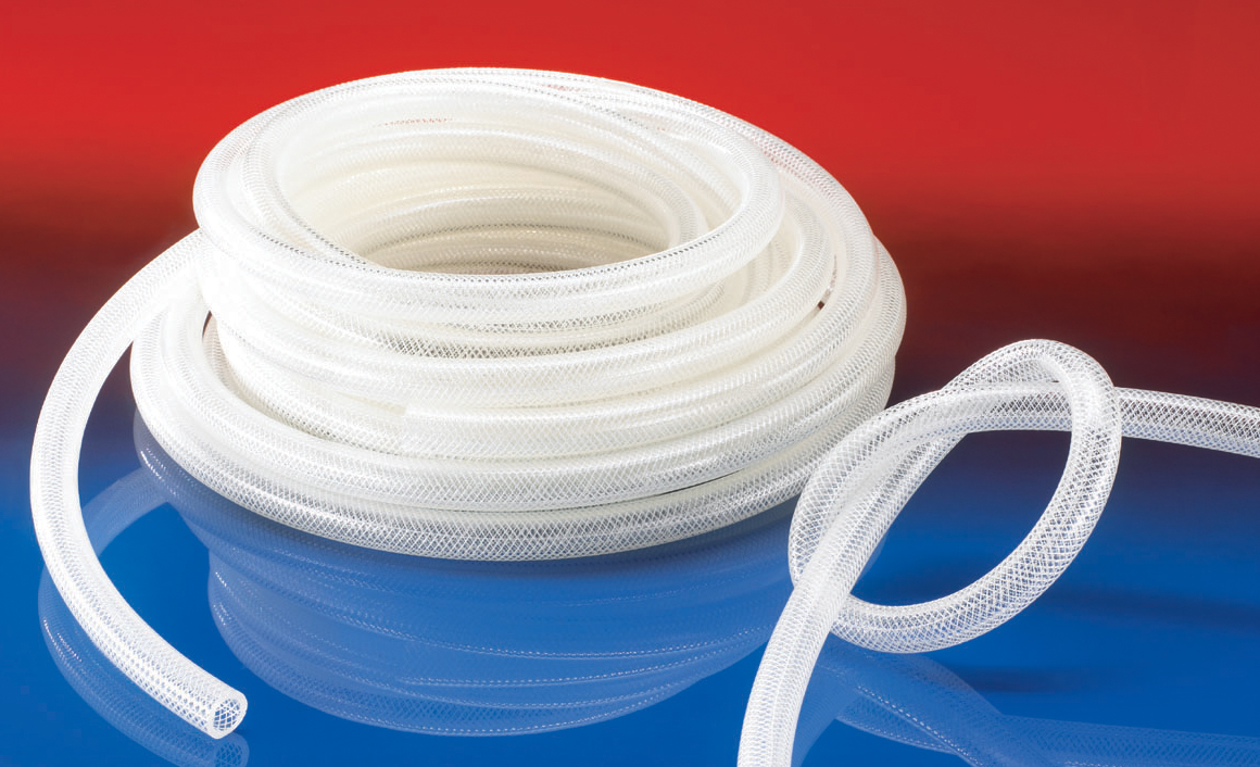 NORFLEX® PUR 441 FOOD Abriebfester Polyurethanschlauch, gewebeverstärkter Druckschlauch