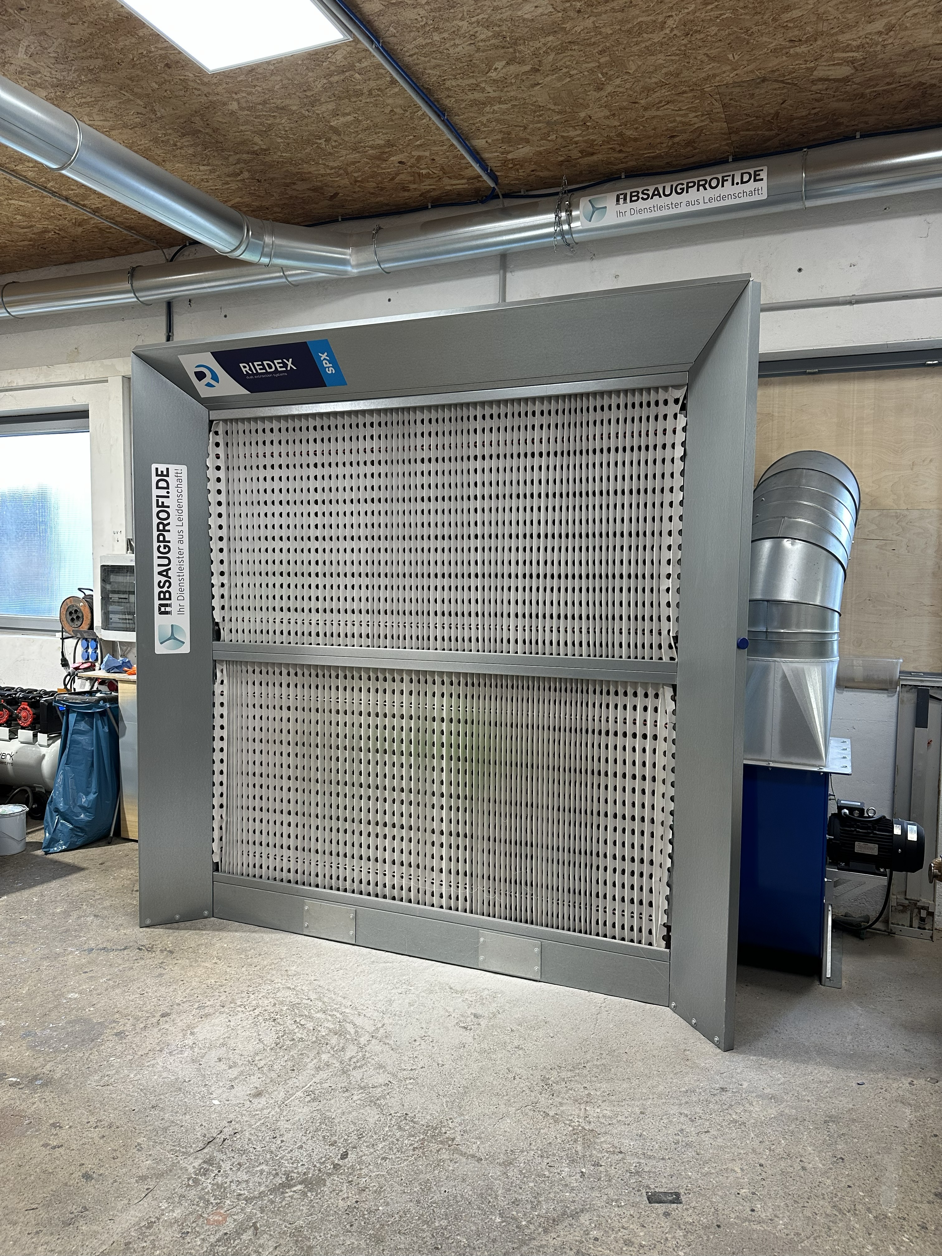 Riedex Trockenspritzwände SPX Höhe 1000 mm