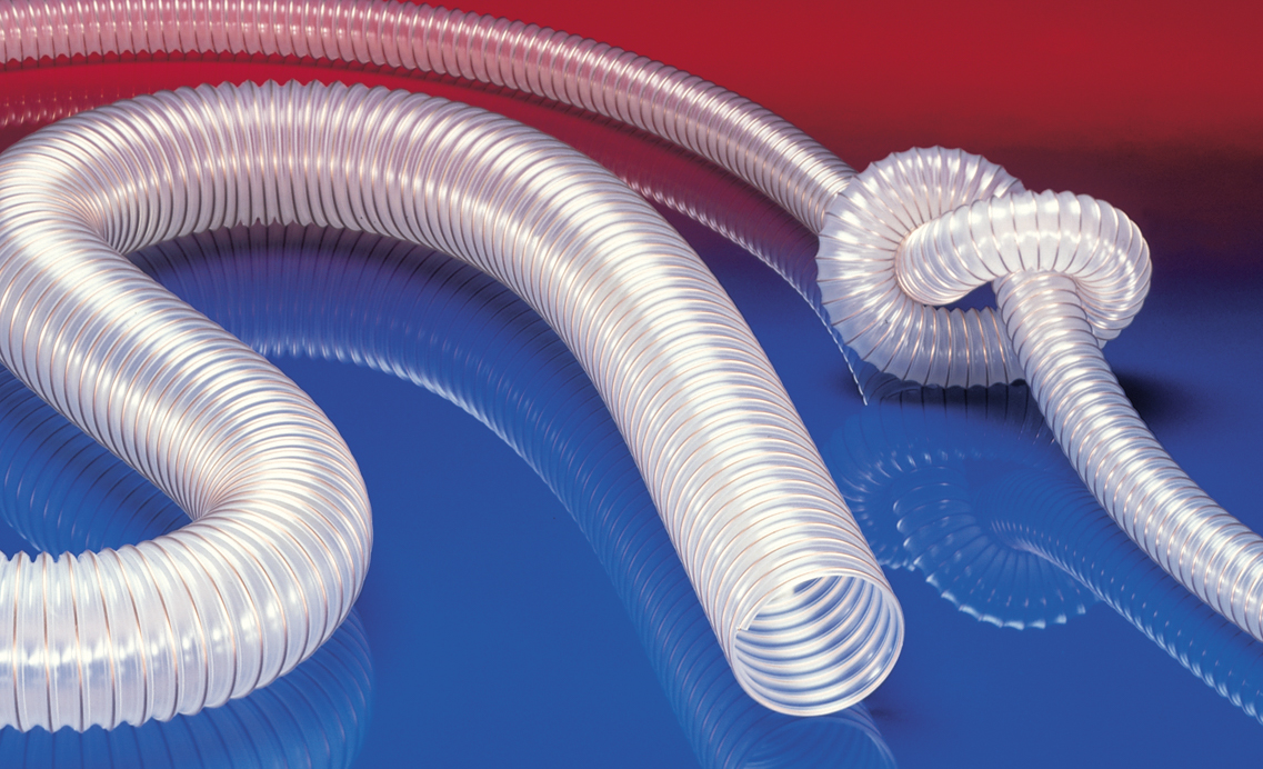 BAMATO Absaugschlauch 100 Mm – 10 Meter Spiralschlauch Für Absauganlagen, Modell ABS10010