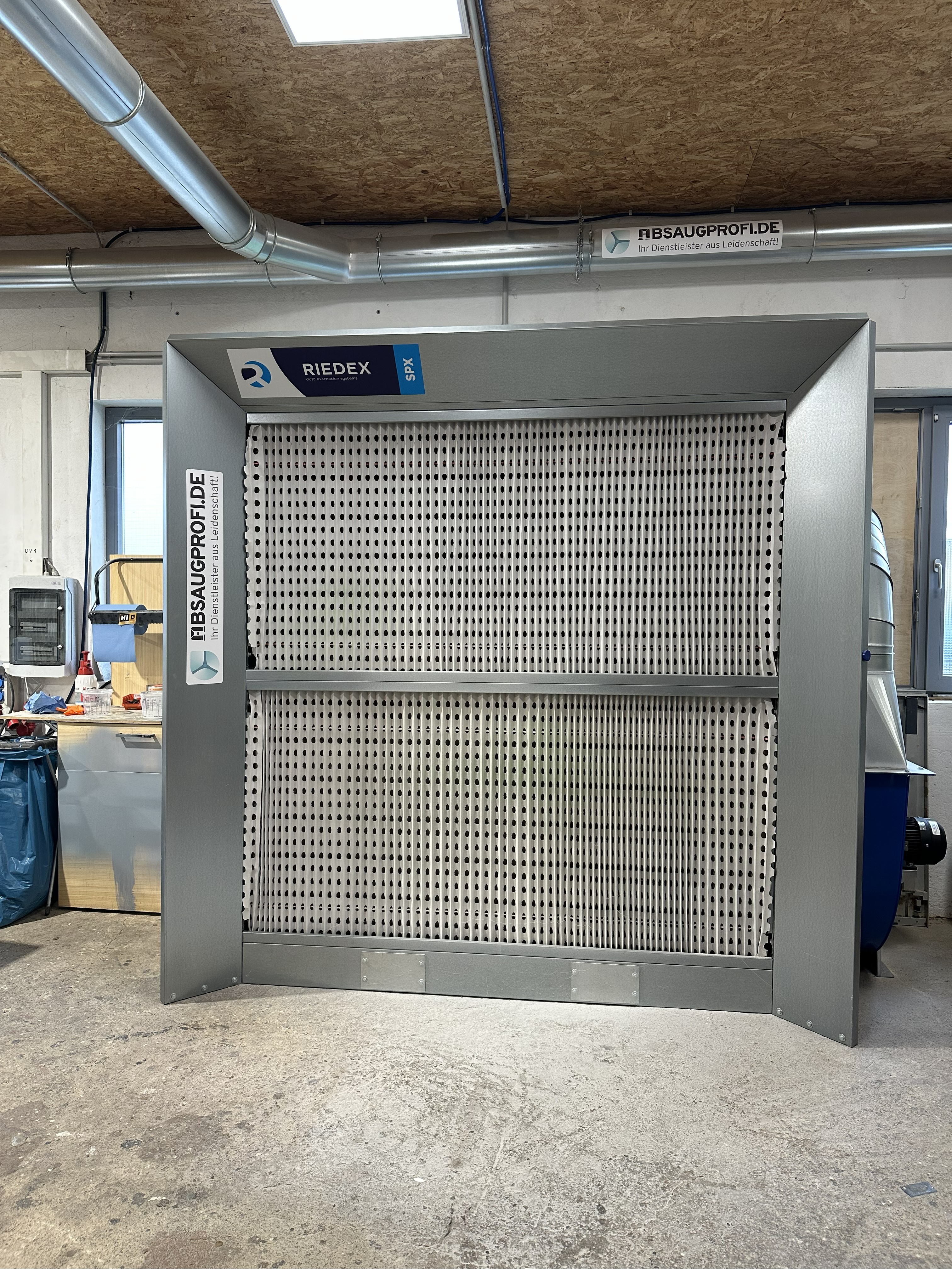 Riedex Trockenspritzwände SPX Höhe 1000 mm